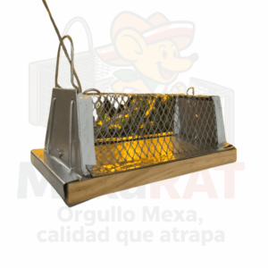 Ratonera 2° Base Madera 22x12.5cm